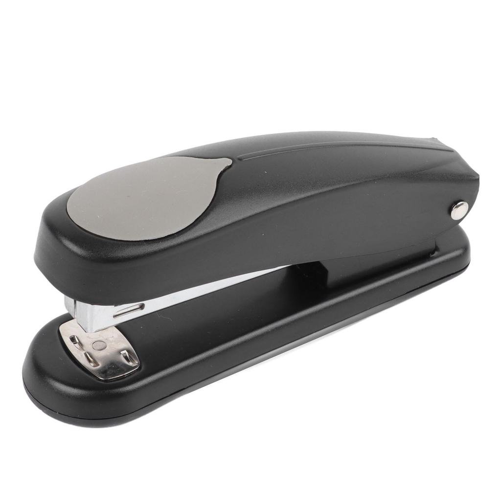 Metal Stapler 20 Sheets Capacity Portable Labor Saving Desktop Stapler for Office School Home Black