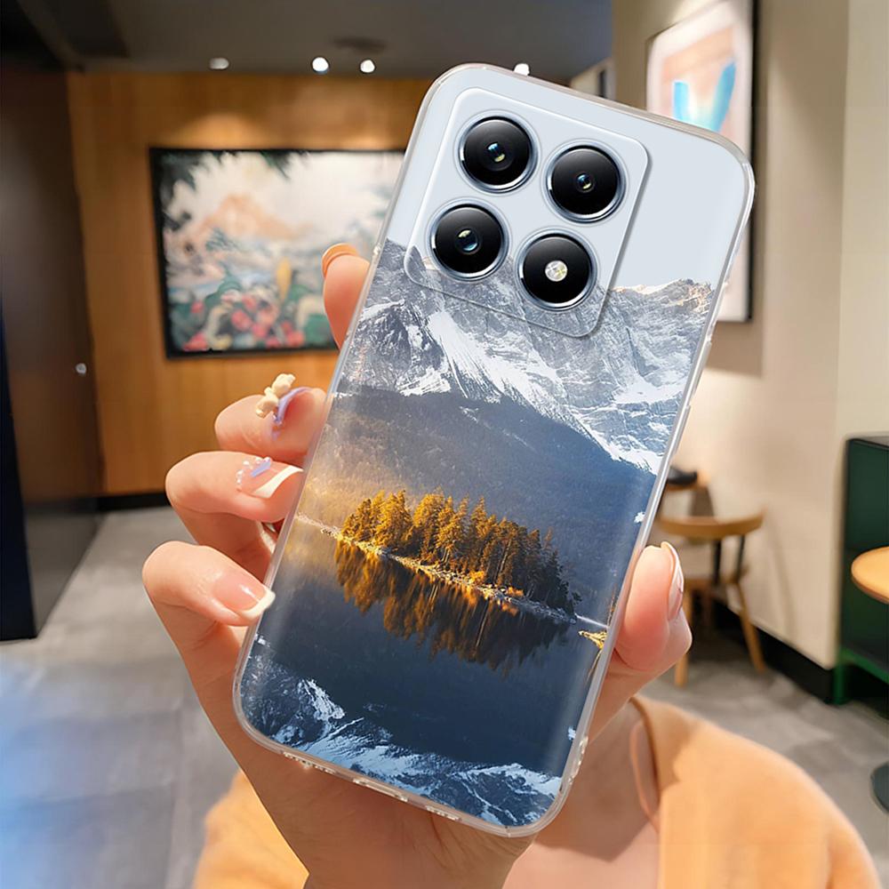 For Xiaomi 14T Case Soft Silicon Transparent Anti Drop Phone Cover For Xiaomi Mi 14t Pro Mi14T Lightweight Back Shell Funda Capa