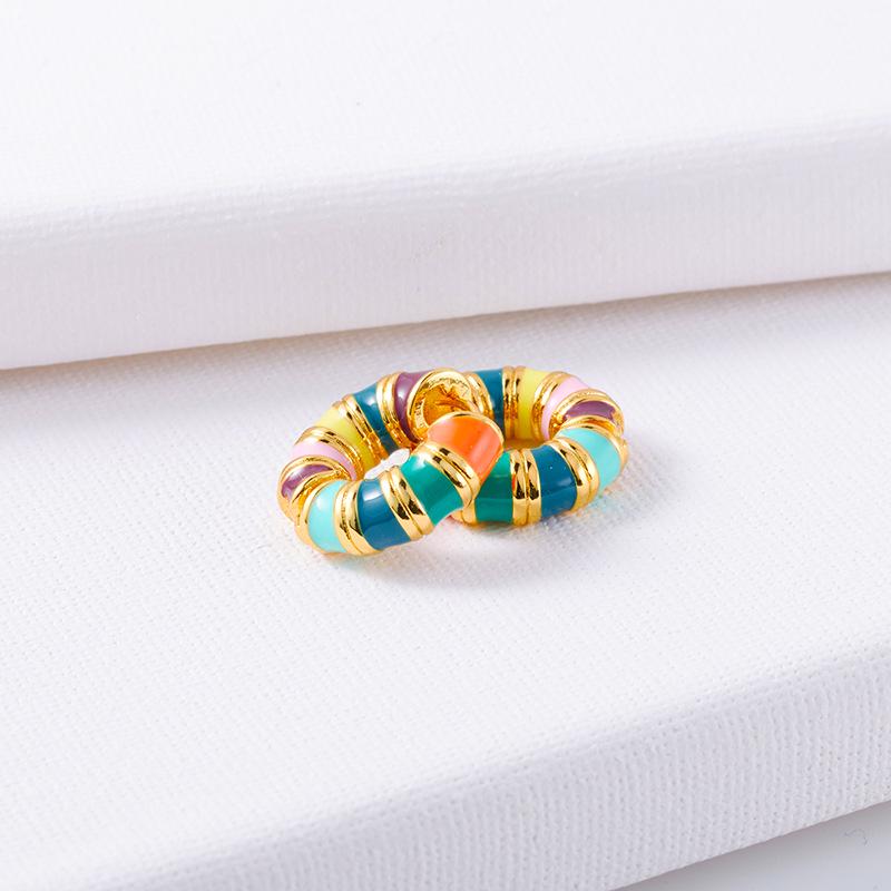 2025 Minimalist French Enamel Earrings: High-End European & American Fashion Ear Cuffs & Hoops