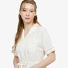 [Lacoste] Women's Openwork Detail Shirt Dress EF236E-56GS7G