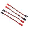 Pachet de 10 Cablu Adaptor Conector Receptor Servo JR Mascul la Mufă Femelă JST 10cm 20AWG pentru Mașină RC, Barcă FPV, LiPo, Mașină RC, Lumină LED, Ventilator de Răcire