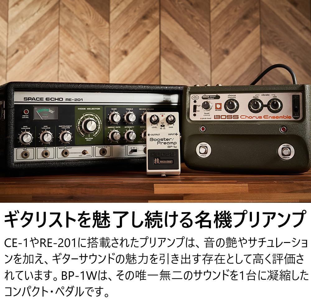 BOSS Effect Dedicated Adapter and VOX Guitar Cable BP-1W Pedal, PSA-100S2, VGS-30 (3-piece Set)