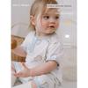 Whitewheat Newborn Baby 2025 Summer New Short-Sleeved Jumpsuit for Male and Female Babies Pure Cotton Romper