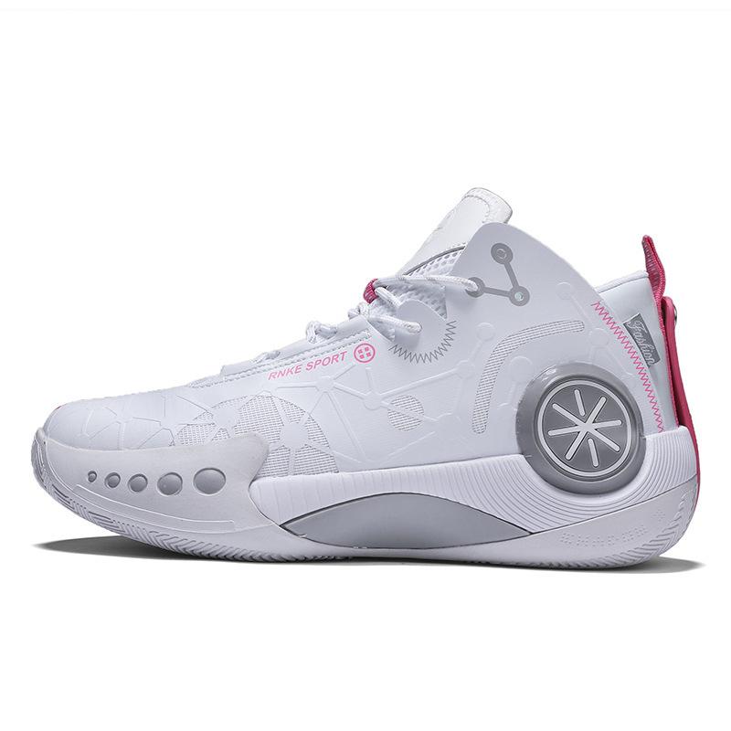 High-top Basketball Shoes, Microfiber Leather MD Soft Sole Non-slip, Boys and Girls, Teenagers and Students Competition Sports Shoes