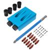 Creative Practical Aluminum Alloy Drill Bit Oblique Hole Locator DIY Durable Drill Guide Set