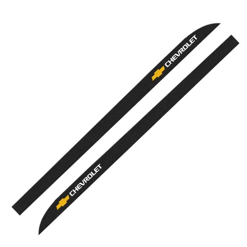 

2pcs Car Door Side Skirt Sticker Decal For Chevrolet Cruze Lacetti Captiva SS Z71 Equinox Trax Impala Spar Auto Accessories