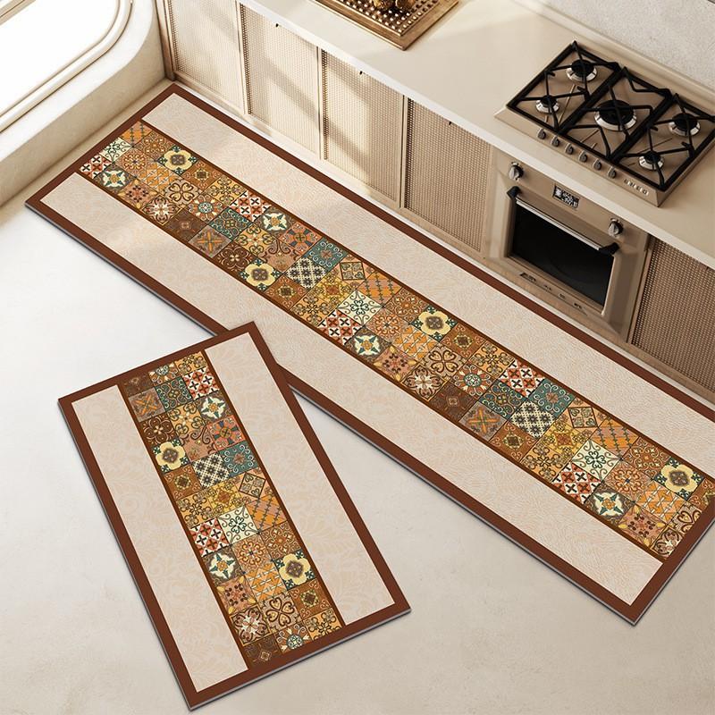 Silica Diatomite Kitchen Mat Absorbent Non-Slip Floor Rug Dining Bathroom Modern Minimalist