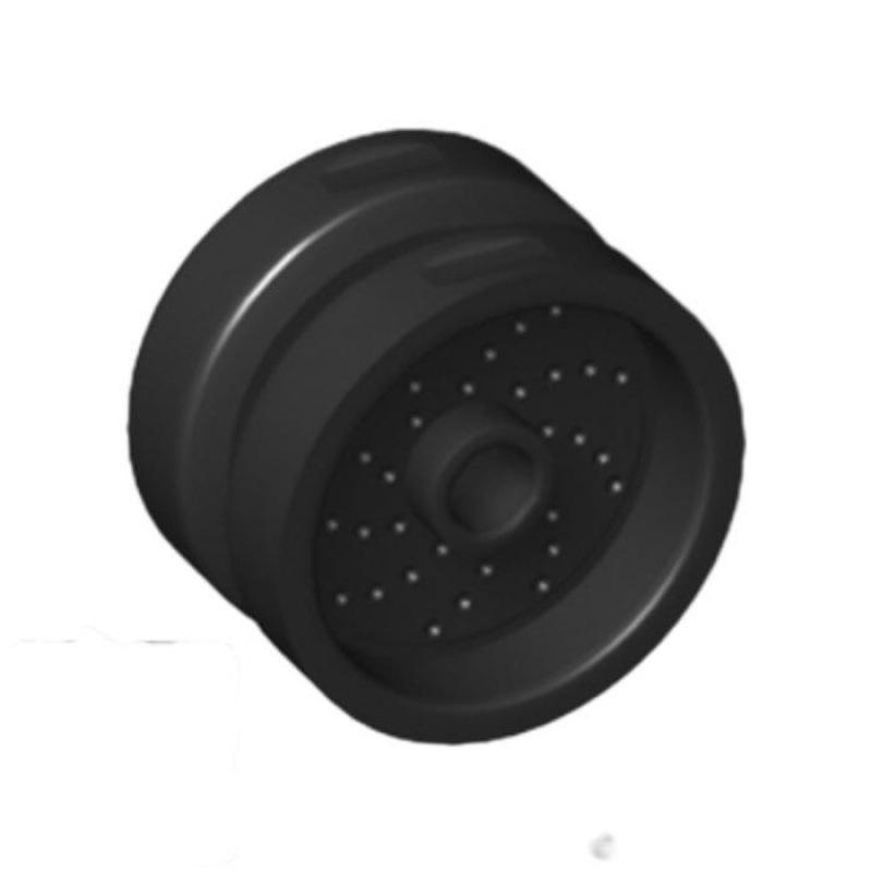 50g MOC 66727 18x12 Hub Wheel Tire, Small Block Building Part for Domestic Science Education 50g [approx. 43 pieces]
