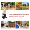 Adjustable Deck Post Anchors Base Brackets Portable Sturdy Reinforced Accessory for Secure Deck Structure Support