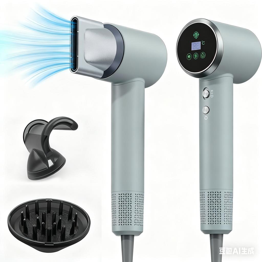 Xiaomi Factory Price Negative Ion Hair Dryer 1600W High Speed Brushless Professional Electric Hair Styler Salon Dryer for Household