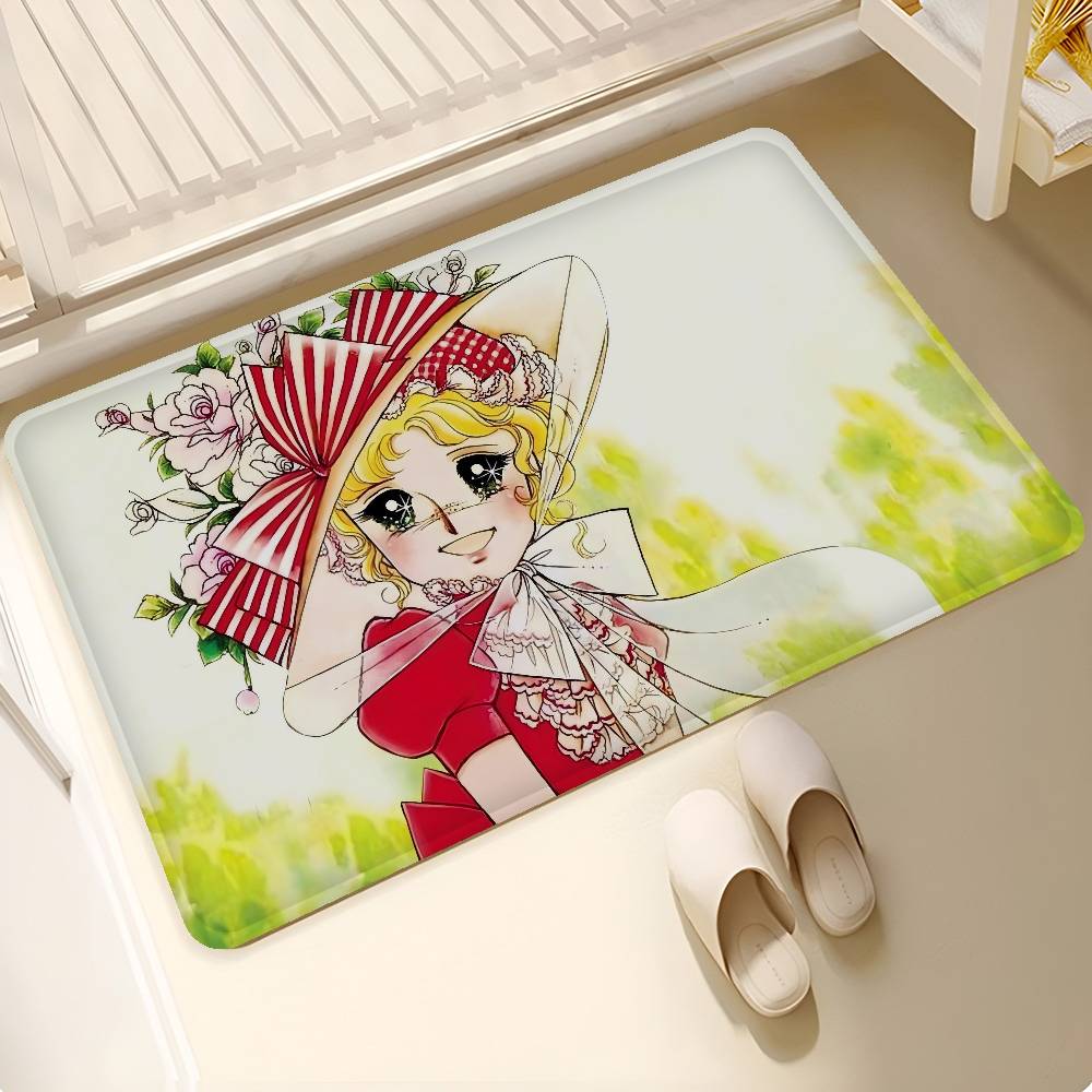 Classic Anime C-Candy C-Candy Room Mats Retro Multiple Choice Living Room Kitchen Rug Non-Slip Welcome Rug
