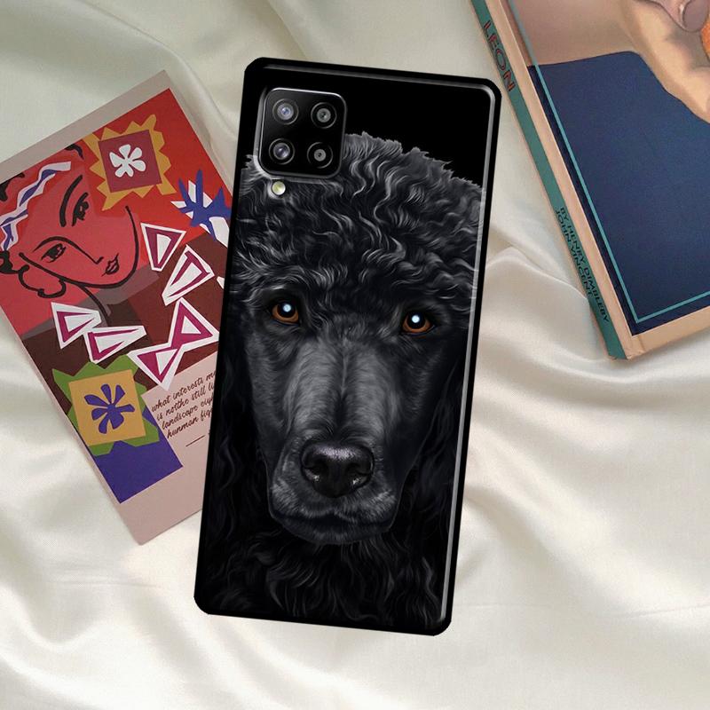 Poodle Dog Case For Samsung Galaxy A54 A06 A05 A16 A26 A36 A56 A53 A32 A52 A33 A13 A55 A35 A15 A14 A34