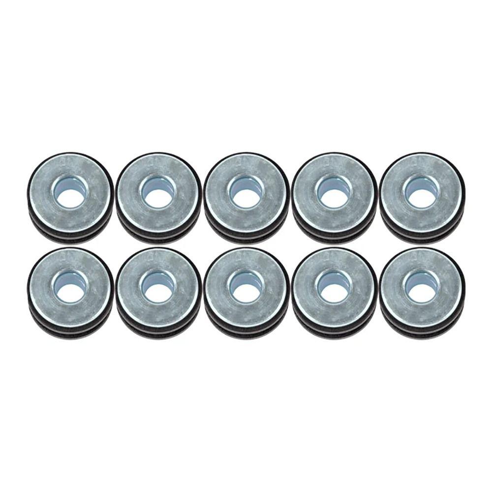 10Pcs/Set Rubber Steel Rubber Grommets  for Honda for Suzuki for Kawasaki Fairing
