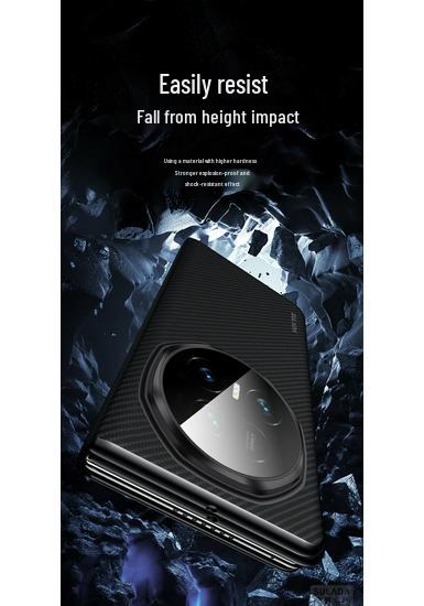 Honor MagicV6/V5 Phone Case: New Kevlar Magnetic Smart Flip Cover with Full Lens Protection.