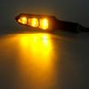 Universal Motorcycle LED Turn Signal Light Amber Turn Signal Blinker Lightings Indicator Lamp Tail Light Motorcycle