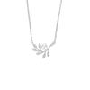 Pearl Leaf Clavicle Necklace: Summer 2021 Light Luxury, Versatile, Celebrity Style for Women