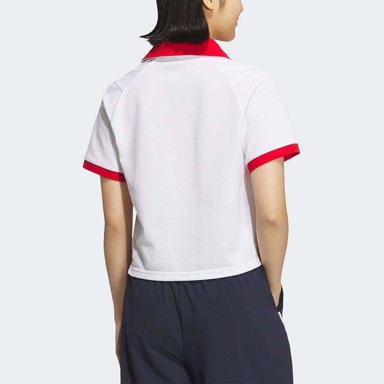 Adidas VERBIAGE POLO TEE Polo Shirt Women's White JC8685