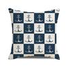 Watercolor sailing-themed sailboat Digital printing short plush pillow covers for car sofa office cushion cover home goods