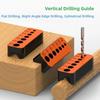 Non-Slip Drill Locator Woodworking Aid Doweling Hole Guide Professional Drill Guide  Carpentry