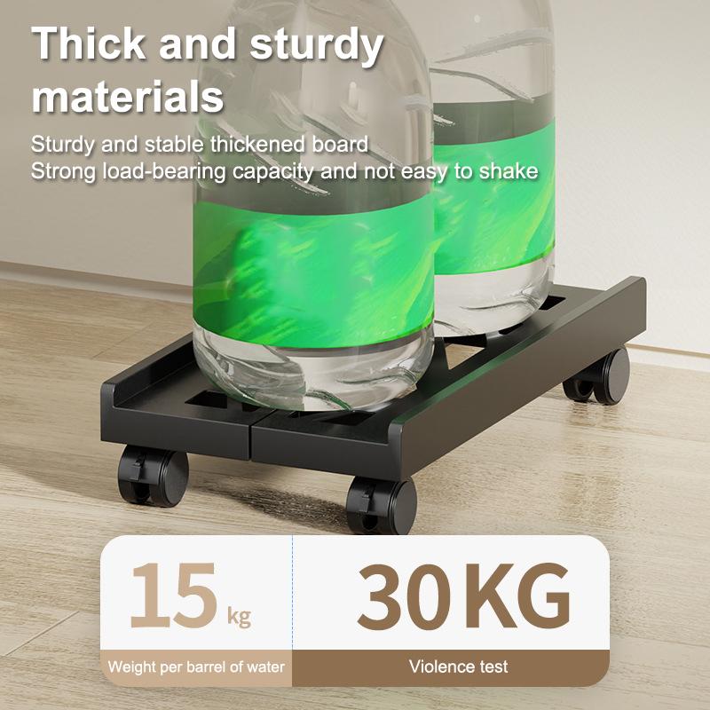 Under Desk Holder Adjustable Mobile Cpu Stand Ventilated Computer Tower Stand Pc Tower Stand