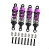 4 Pieces Hydraulic Shock Absorbers for RC Car Dampers Set Shocks 1/12 1/16 Scale MN98