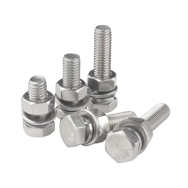Jingnong Hex Head Bolt, Washer & Nut Combination Set