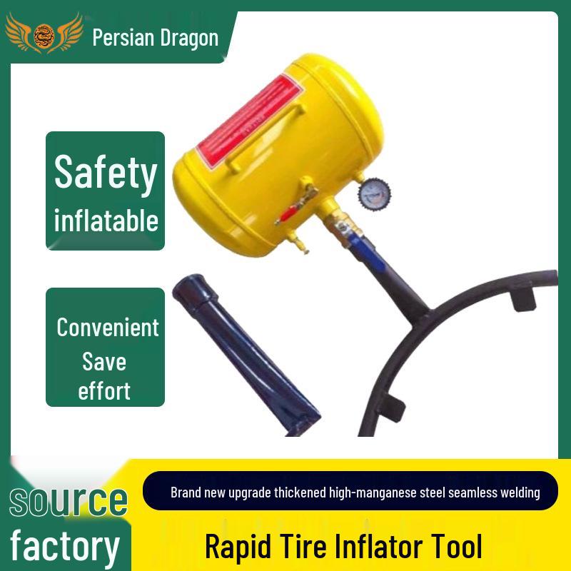 High-Pressure Tire Repair Tool for Large Vehicles