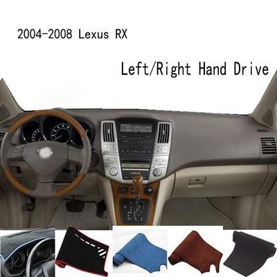 Dla 2004-2008 Lexus RX330 300 350 400 Mata na deskę rozdzielczą Pokrowiec na deskę rozdzielczą Panel instrumentów Podkładka przeciwsłoneczna Ozdoby