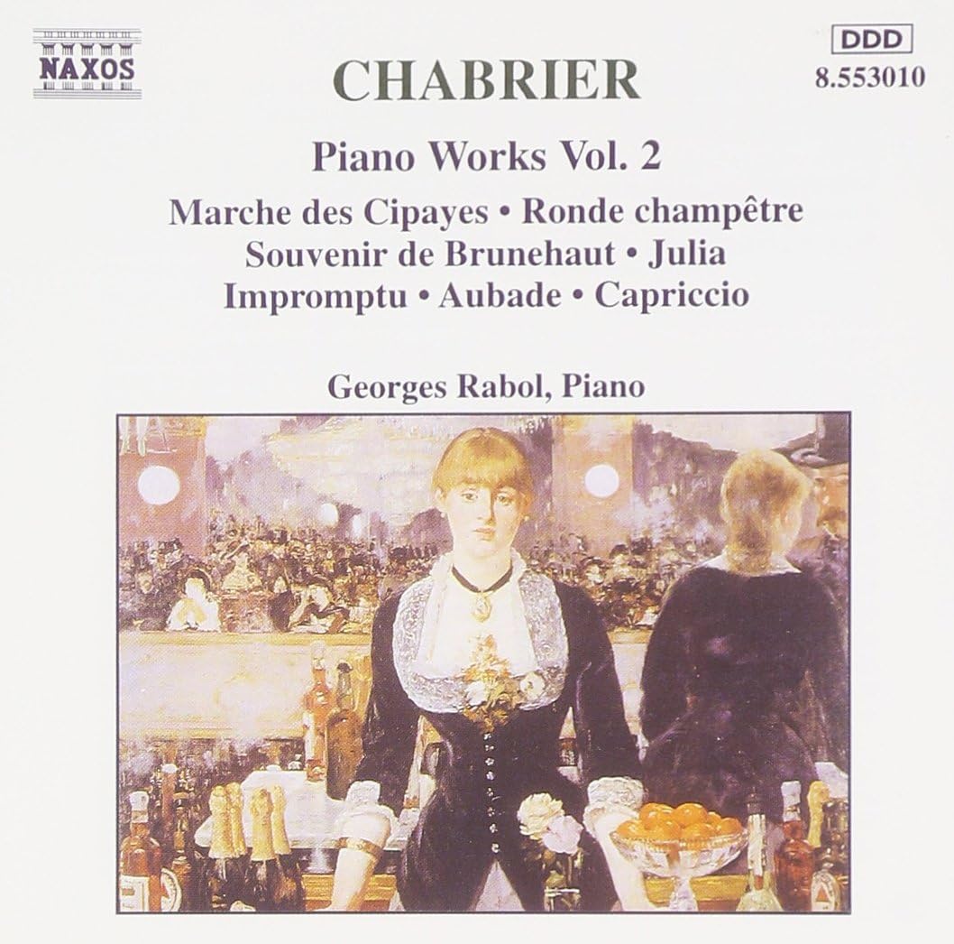 

CD LABOUR - Chabrier:piano sakuhin zenshu(2)Sep 8553010 Japan ObiMilitary Used