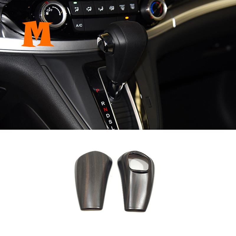 Für Honda CRV CR-V Pfirsich Holz Auto Klimaanlage AC Schalter Taste Aufkleber Abdeckung Trim 2012 13 14 15 2016 Styling