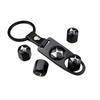 Car Anti-Dirty Tyre Valve Stem Caps for Citroen DS Emblem C4 Cactus Berlingo C3 C-ELYSEE Wheel Air Valve Styling Decoration