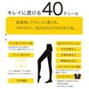 Daily Satisfaction Thin Tights 40 Denier 2 Pairs Stockings Black [Fukusuke] Women's M-L A(090)