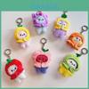 Soft And Cute Chimmy Minini Fruits Doll Plush Keychain With Colorful Fruit Themes