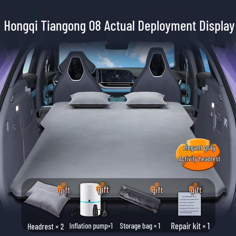 Hongqi Tiangong 08 Car Mattress: Inflatable Bed & Sleeping Pad for Rear Seat & Trunk
