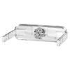 Plastic Suction Cup Trash Bag Holder With Foldable Design For Kitchen And Bathroom Storage