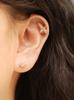 Minimal Piercing 14K Queen Bee Piercing Earrings