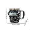 Engine Coffee Mug Mechanical Portable with Handle Modern Water Drinks Cup Tea for Office Kitchen