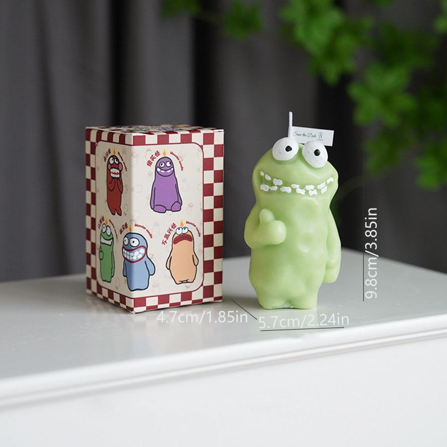 

Mud Man Monster Aromatherapy Candle Funny Ugly Cute Aroma Birthday Gift Companion Gift Cartoon Shaped Candle Ornament