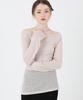 CATTLINE See-Through Back Slit Long Sleeve Knit (Beige)
