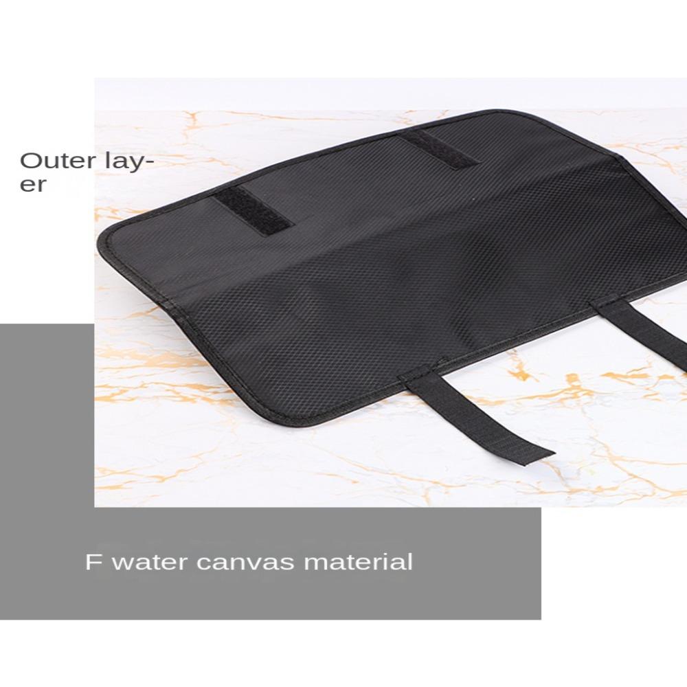 Nylon Curling Iron Carrying Case Hair Styling Tool Heat Resistant Mat Pad  Travel