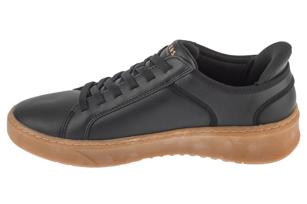 Skechers Slip-Ins: Court Break - Suit Sneaker, Mens Black Sneakers