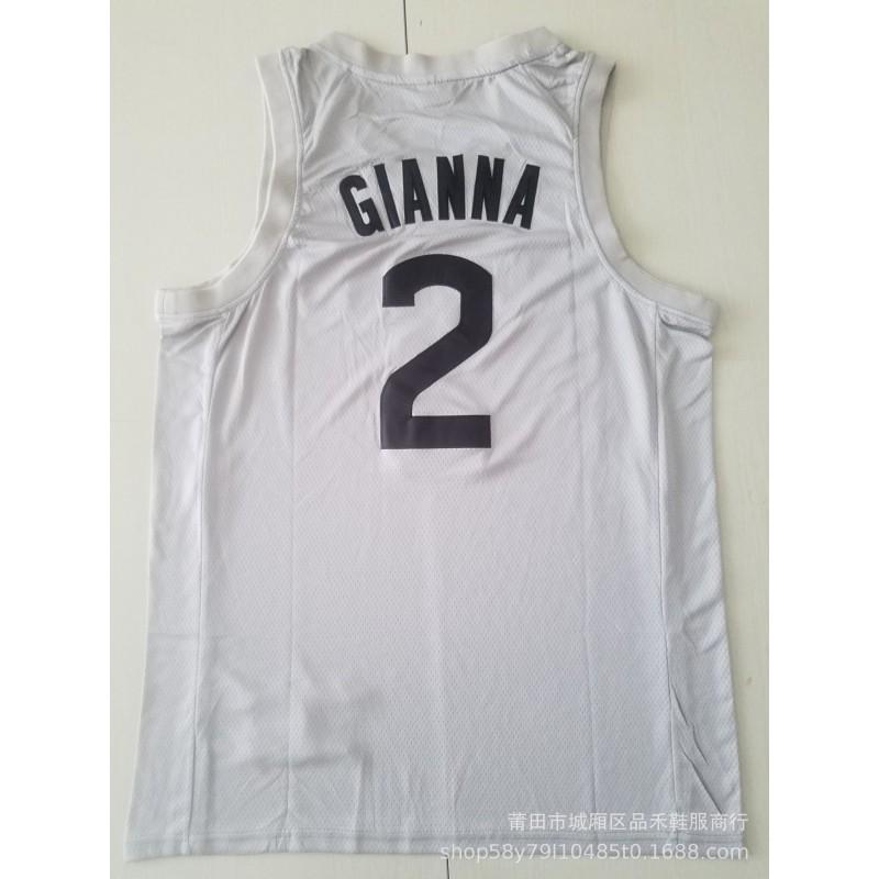 Gigi Bryant Tribute Basketball Jersey Gianna Number 2 Black Cotton Sport Shirt Men Women Adult Winter