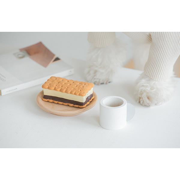 Byte Me Puppy Badaang Butter Latexspielzeug, braun, 1 Stück