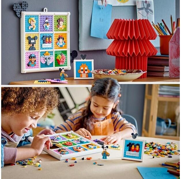 LEGO Disney 43221 100 Jahre ikonischer Disney-Zeichentrickfilme