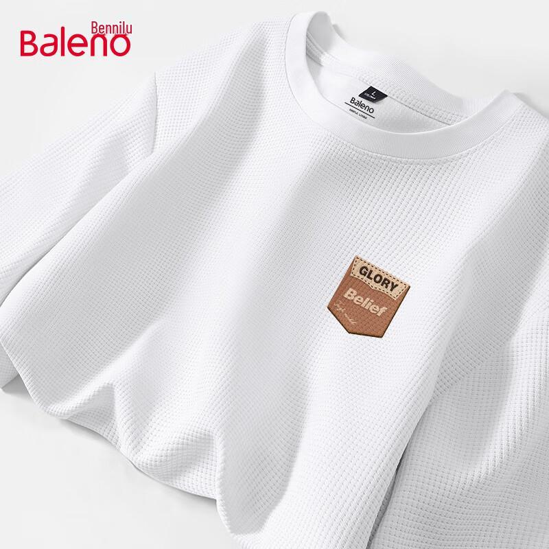 Baleno Men's Waffle Knit Long-Sleeve T-Shirt