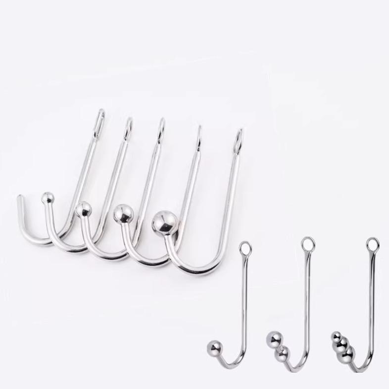 Kostenloser Versand Metalllegierung Analhaken & Stöpsel SM Spielzeug für Hintertür-Spiel