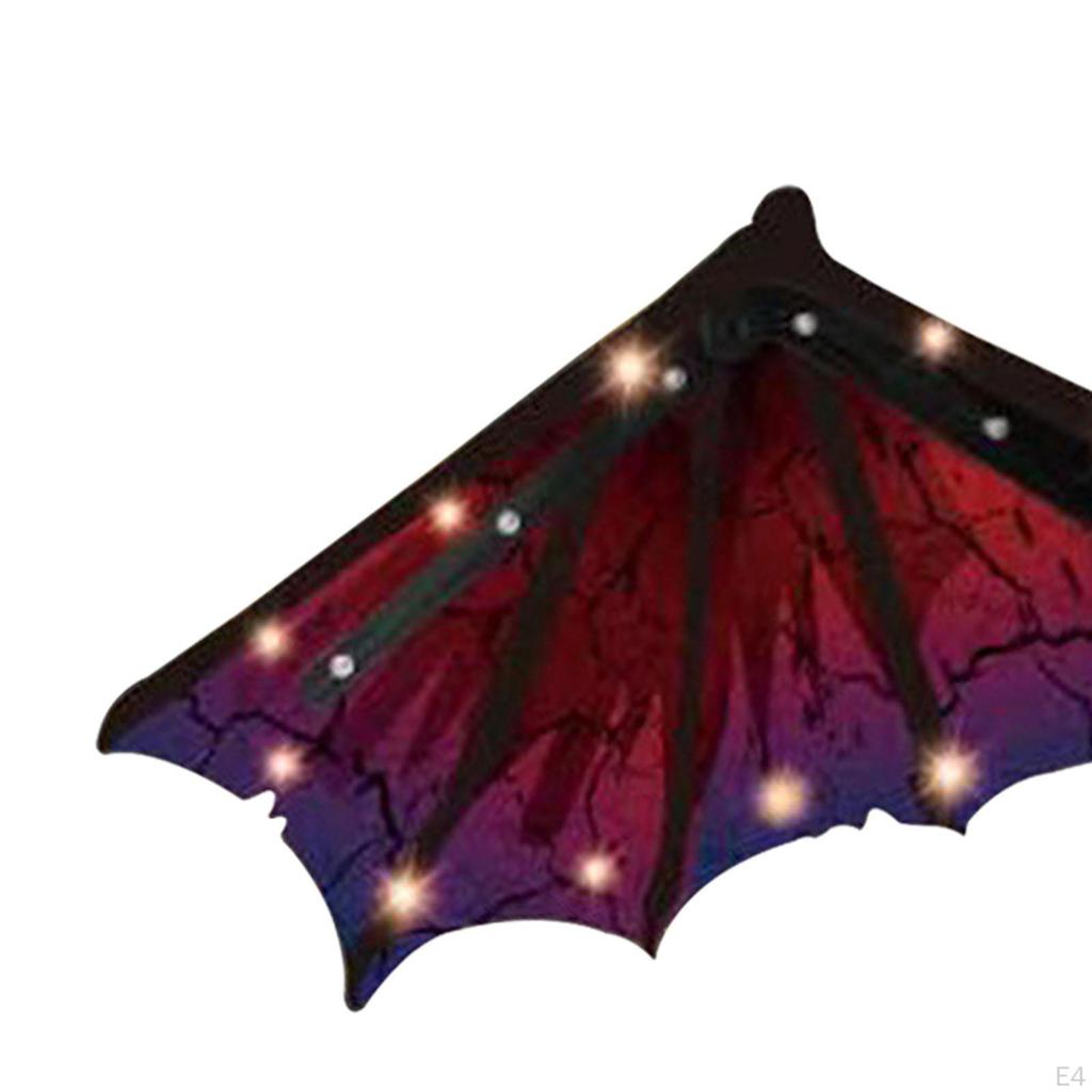 Dinosaurierflügel mit Geräuschen Cosplay-Requisite Geburtstagsgeschenk Drachen Licht Kostüm Spielzeug für die Bühne