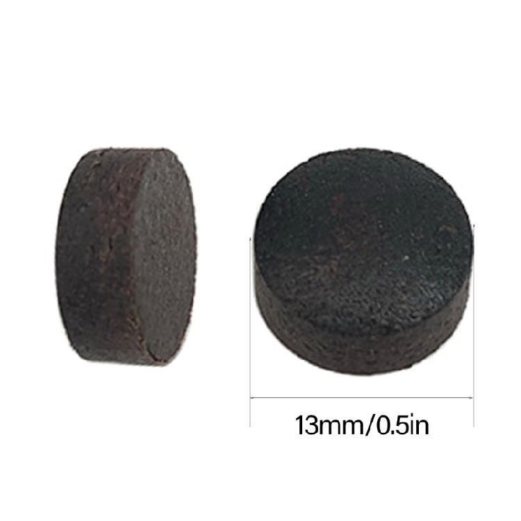10Pcs Snooker Cue Tips Pool Stick Replacement Tips Leather Billiard Pool Cue Tips Pool Stick Tips Snooker Cue Tips