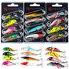 Minnow Angeln Locken 4 teile/satz Crankbait Künstliche Harten Köder Fly Fishing Tackle Kunststoff Fisch Wobbler