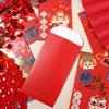 2025 New Year Packet Red Envelope Dragon Pattern Best Wishes Money Pocket Luck Money Bag Good Luck HongBao Party Gifts